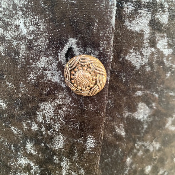 Vintage 1980s "Fairweather" Velvet Vest - Picture 4 of 8